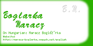 boglarka maracz business card